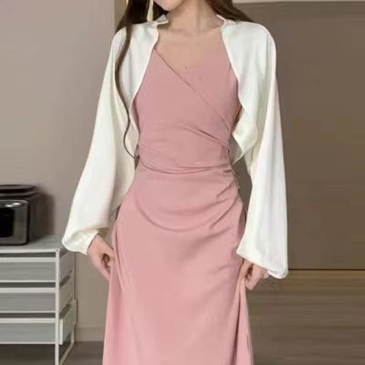 Sling Dress Women's Summer Waist Slimming